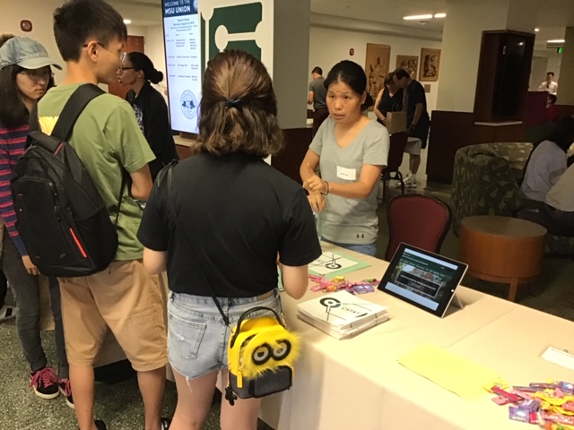 Talking to graduate students